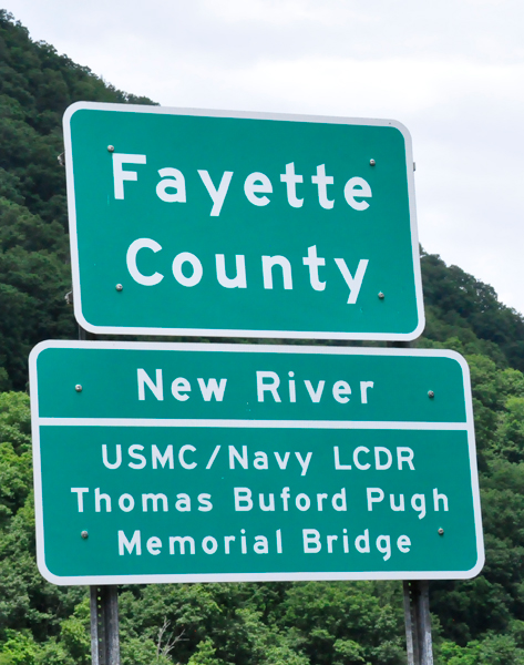Fayette County sign